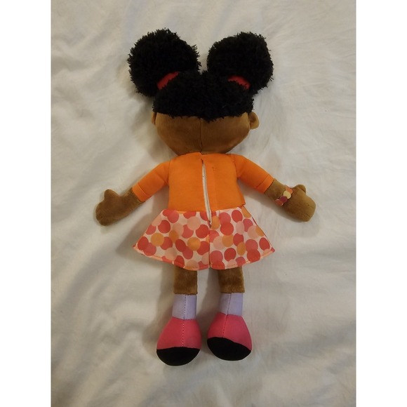 Sesame Street Gabrielle Plush Doll 14" Just Play 2023 Stuffed Toy - Picture 2 of 4